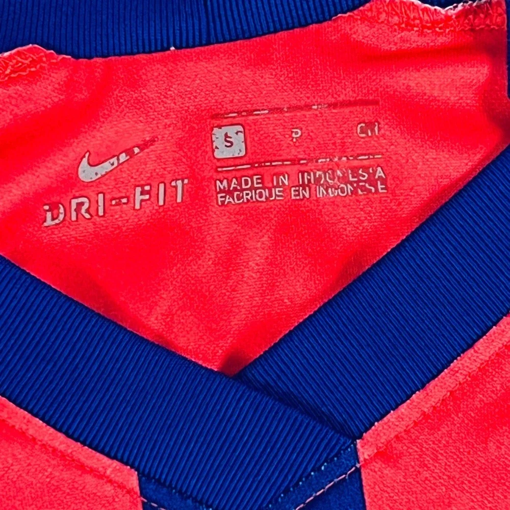 Nike Chelsea FC 2020-21 Third Jersey Kids Small Red Blue Soccer Shirt CV8214-609 - Picture 2 of 5